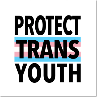 Protect Trans Youth Posters and Art